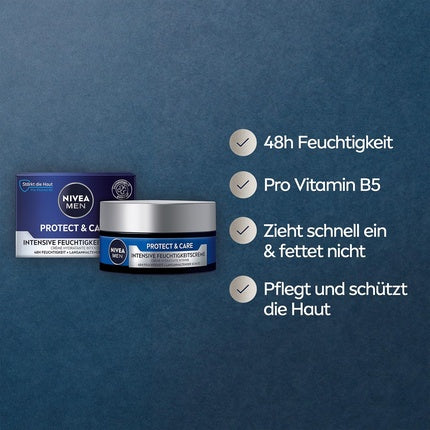 Cremă Hidratantă Facială Nivea Men Protect & Care, 50ml