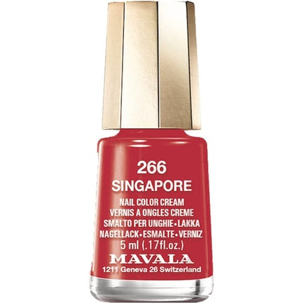 Esmală Unghii Mavala Mini Color 5ml - Singapore (Roșu)