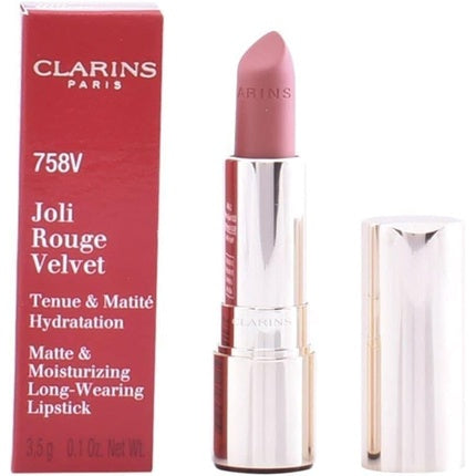 Baton de buze Clarins Joli Rouge Velvet Sandy Pink 3.5g