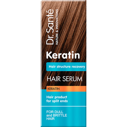 Serum de Păr Dr. Santé cu Keratină pentru Păr Plictisit și Fragil, 50 ml