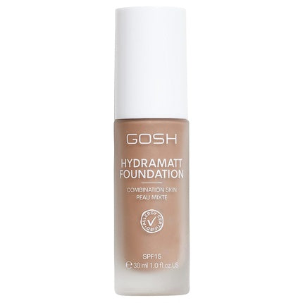 Gosh Foundation, 014N, SPF 15, Vegan, pentru piele sensibilă