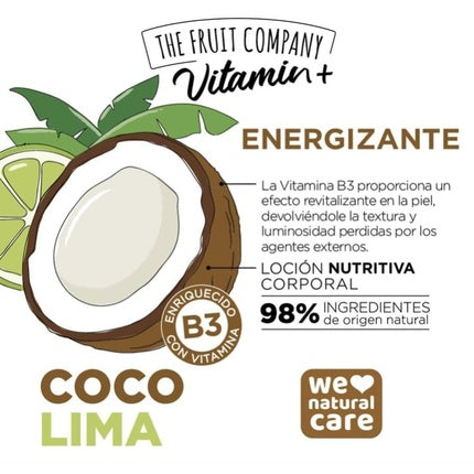 Loțiune Corporală Nutritivă Coco Lima, The Fruit Company, 305 g
