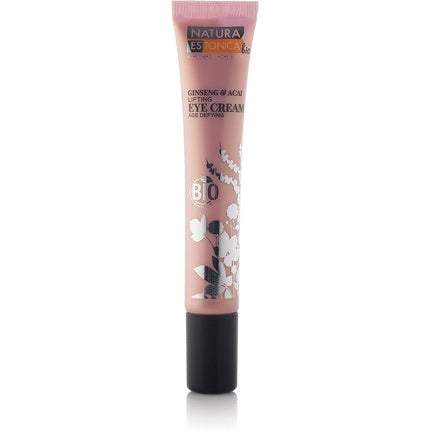 Cremă Ochi, Natura Estonica Bio, Ginseng Acai, Roz, 20ml