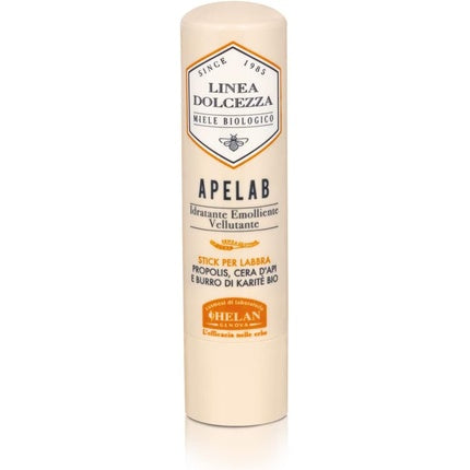 Balsam de buze Helan Linea Dolcezza Apelab Stick cu unt de shea, ceară de albine și propolis, 4ml - Made in Italy