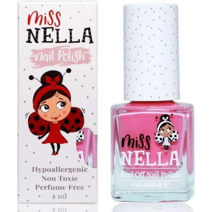 Lac de unghii Miss Nella Pink A Boo, 4ml, roz