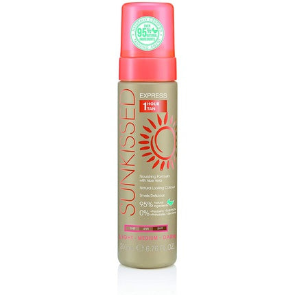 Sunkissed Sunkissed Express 1 Hour Tanning Mousse, 200 Ml, Natural Look