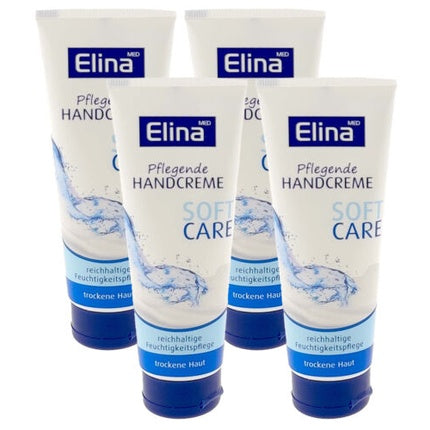 Cremă de mâini, Elina Med, Soft, alb