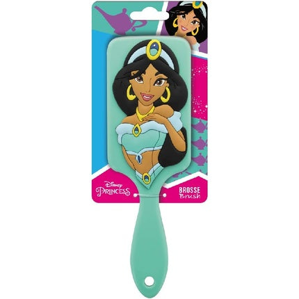 Perie păr silicon, Disney Princesses Jasmine, verde