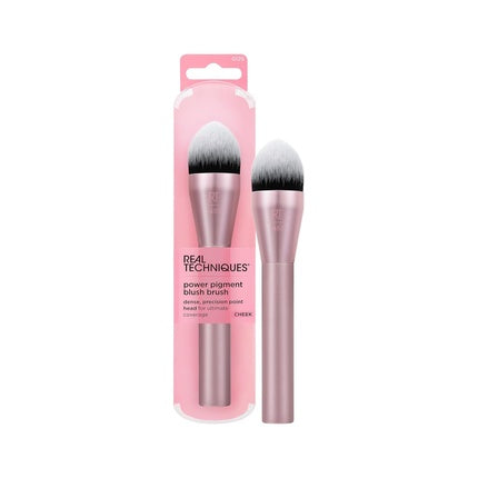 Pensula machiaj, Real Techniques, pigment blush, forma unică
