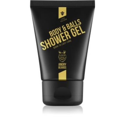 Gel de duș Angry Beards Jack Saloon pentru corp și păr