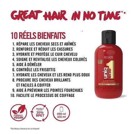 Set sampon si balsam Revlon Professional Uniq One Great Hair 150ml