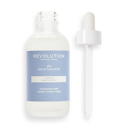Ser antiacnee Revolution 2% Acid Salicilic 60ml, sticlă albă