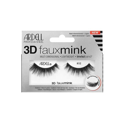 Ardell 3D Faux Mink 852, gene false, negre, sintetice