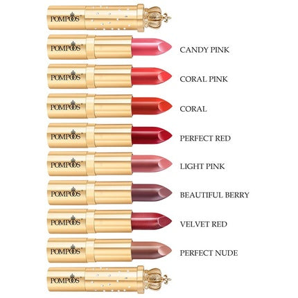 Ruj, Pompöös Cosmetics, Velvet Red, auriu