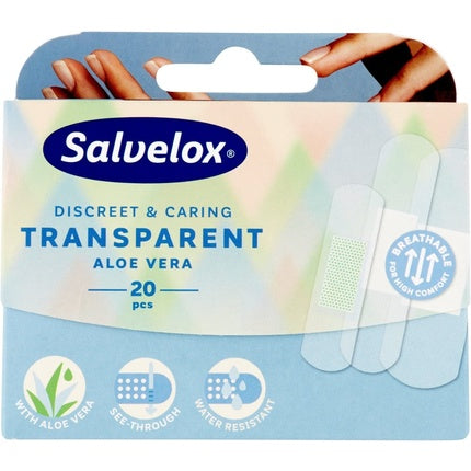 Plasturi, Salvelox, Aloe Vera, transparenti