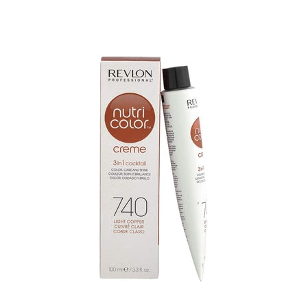 Cremă Colorantă Păr, Revlon, Nutri Color 740, Cupru Deschis 100ml
