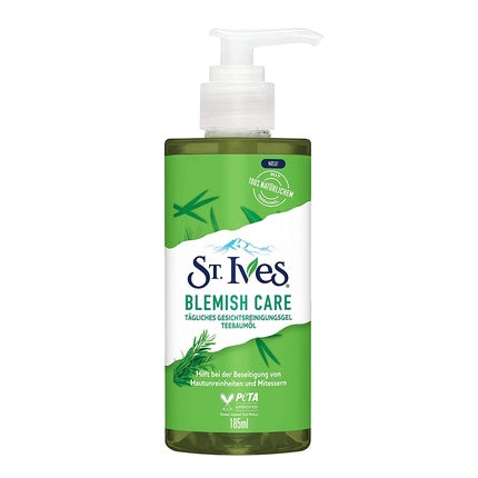 Demachiant facial, St Ives, Tea Tree, pentru ten cu imperfecțiuni