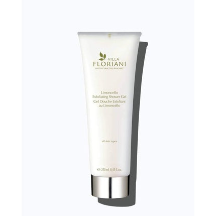 Gel de Duș Exfoliant Villa Floriani Limoncello, alb, 200g