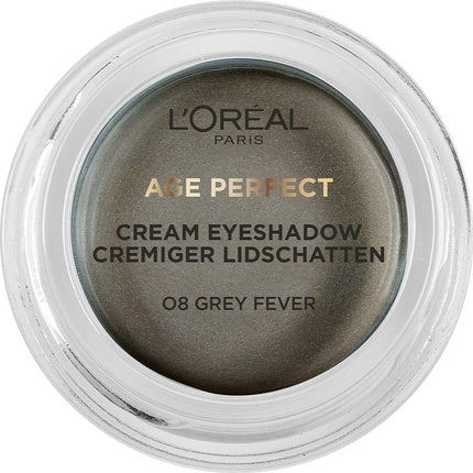 Crema de ochi, L'Oréal Paris, Age Perfect Cream Eyeshadow, Grey Fever, 4g