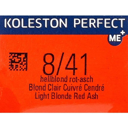 Vopsea de păr, Wella, Koleston Perf Me+ 8/41 Roșu Vibrant 60ml
