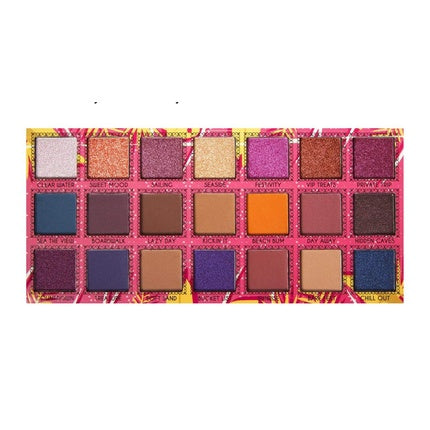Paletă Farduri, J.Cat Beauty, Secret Paradise, multicolor
