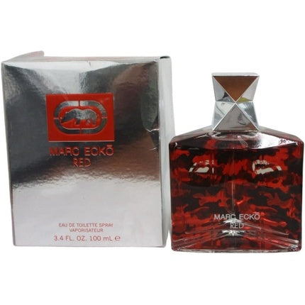 Eau de Toaletă Marc Ecko Red For Men, 100 ml, sticlă roșie