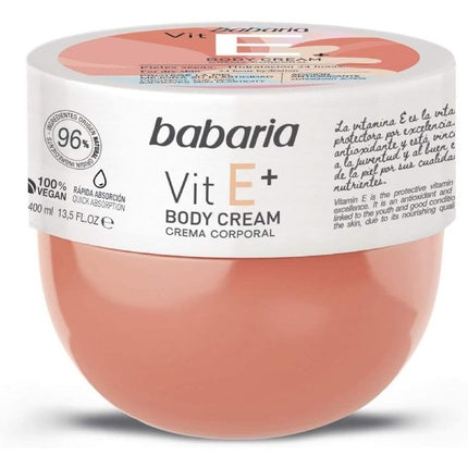 Cremă de mâini Babaria cu vitamina E, 400 ml