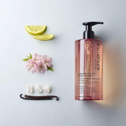 Șampon Shu Uemura, Delicate Comfort Deep Cleanser, 400ml, roz