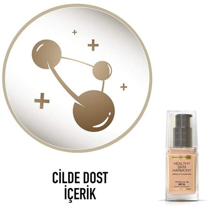 Fond de ten, Max Factor, Healthy Skin Harmony, porțelan, SPF20