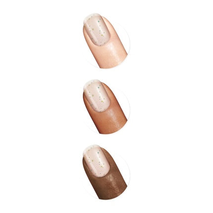 Lac de unghii, Sally Hansen, Miracle Gel, transparent sclipici