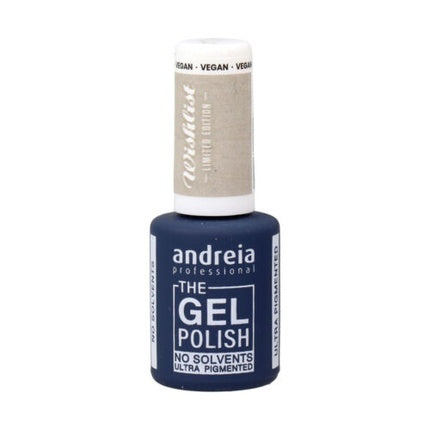 Lac de unghii gel Andreia, The Gel Polish, 10.5ml, albastru închis, vegan