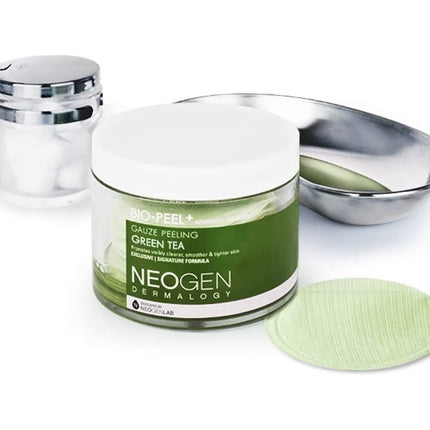 Dischete Exfoliante, Neogen Dermalogy, Bio Peel Green Tea, 30 buc, verde