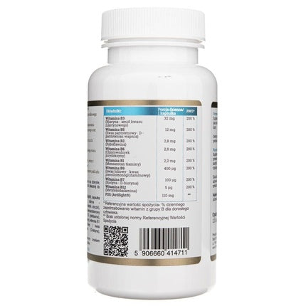 Supliment alimentar Progress Labs Vitamin B Complex 200% 120 capsule