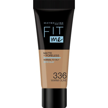 Fond de ten, Maybelline, Fit Me Matte and Poreless, Warm Olive 30ml