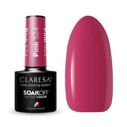 Oja Gel UV LED, Claresa, 5ml, roz