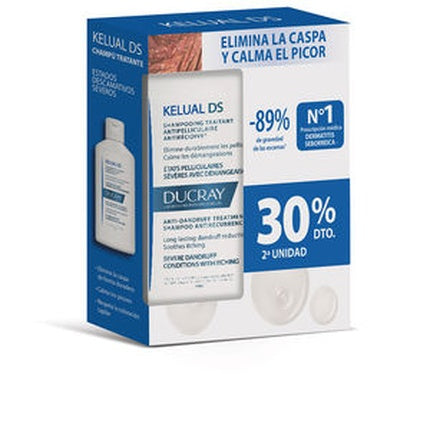 Șampon Antidandruff Ducray Kelual DS Duo 2 x 100 ml