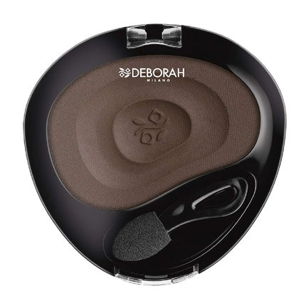 Fard de ochi Deborah Milano 24ORE Velvet Eye Shadow 065, culoare maro, cu aplicator