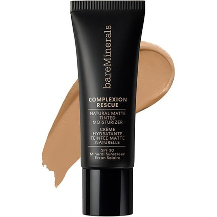 Crema colorantă, Bareminerals, Complexion Rescue, nuanța Tan Amber, 35ml