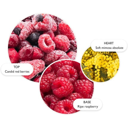 Gel de duș, Molton Brown, Merry Berries & Mimosa, roșu, 300ml