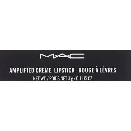 Ruj MAC Amplified Crème, culoare roșu-maro, capacitate 3 g