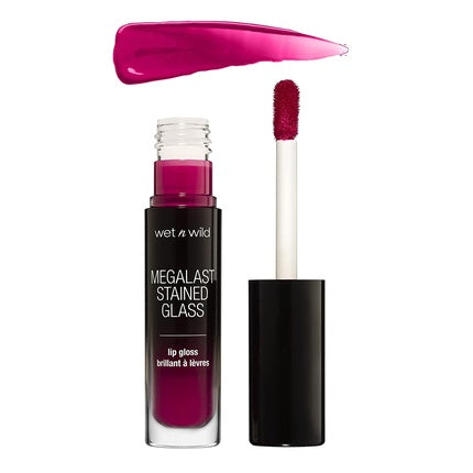 Lip Gloss Wet 'N' Wild Megalast Stained Glass roz