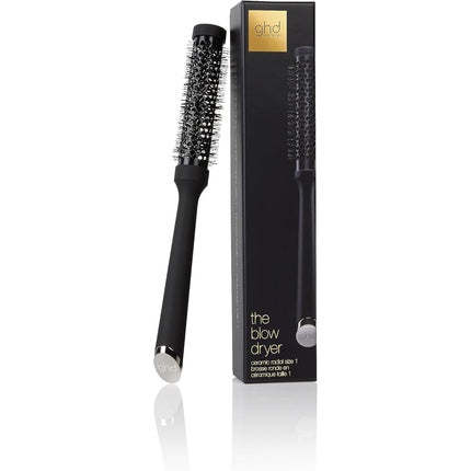 Perie Rotundă GHD Ceramic Vented Radial Size 1, Negru