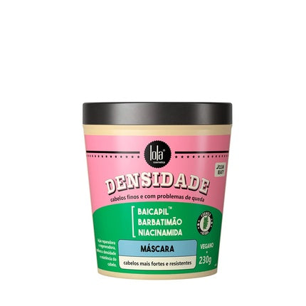Mască de păr, Lola Cosmetics, Density Mask, 230g, ambalaj crem cu capac negru