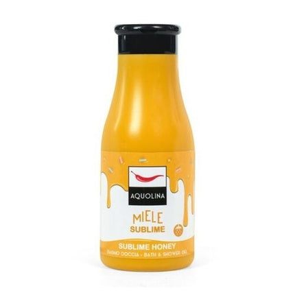 Gel de duș Aquolina Sublime Honey 250ml, Ambalaj portocaliu