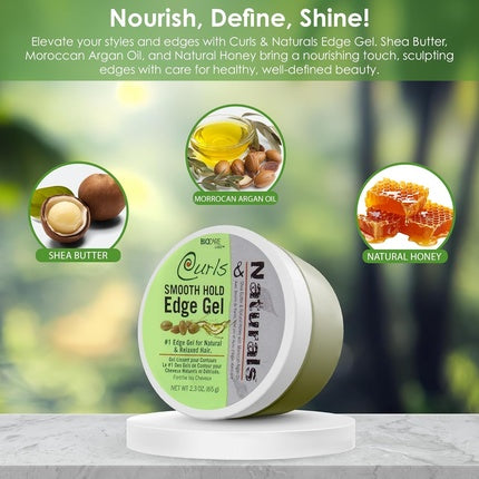 Gel de coafare Curls & Naturals - Smooth Hold Edge Gel