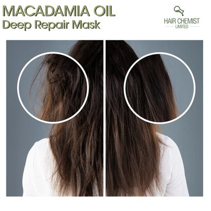 Masca de păr Hair Chemist cu ulei de macadamia pentru reparare profundă, 290 g