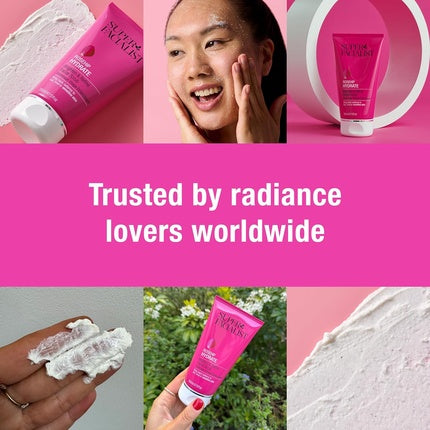 Super Facialist Rosehip Hydrate Brighten & Refine Face Scrub with Shea Butter & Cucumber Oil 150ml