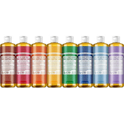 Săpun lichid, Dr. Bronner's, Pure Castile, migdale, 475ml