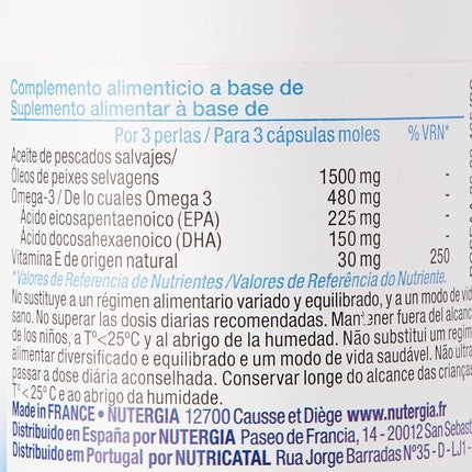 Supliment alimentar, Nutergia ERGY 3, 180 perle, standard