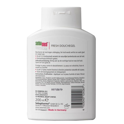 Gel de duș Sebamed, pH 5.5